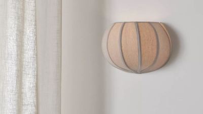 John Lewis' Pumpkin Wall Light Isn't Spooky — It's Got an Elevated, Wabi-Sabi Style That Looks Much More Expensive Than It Is