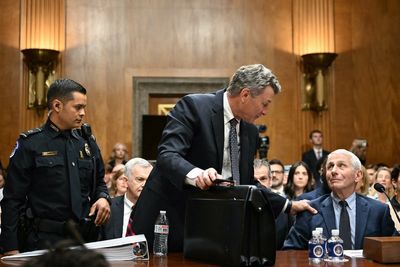 Dr. Fauci’s attorney removed by security during tense Senate hearing