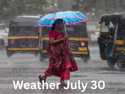 Weather Tomorrow, July 30: Rain Alert for UP, Bihar, Delhi, Rajasthan, Maharashtra and Karnataka; IMD warns of heavy showers across states