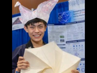 How origami inspired 18-year-old Hikaru Kuribayashi to win a $100,000 prize over 1,700 students at a science fair