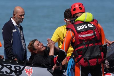 Woman begs to be allowed to board migrant boat in busy day for Channel crossings