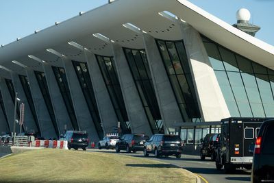 Models of DC’s Dulles airport were shuttled in and out of the White House so Trump could personally plan renovations