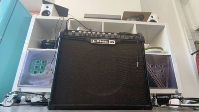 I turned my guitar amp into a giant home speaker and it was a loud and stupid idea, but it basically worked (with some serious caveats)