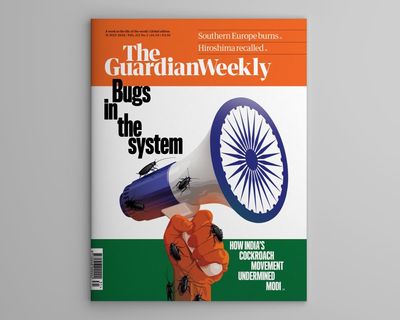 Cockroach protests rattle Modi: inside the 31 July Guardian Weekly