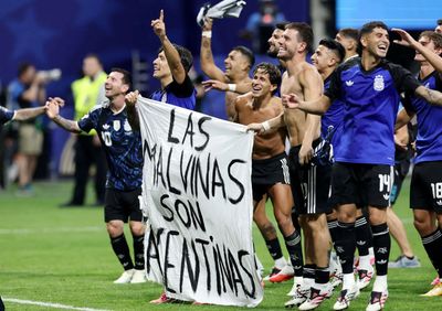 FIFA hits Argentina with World Cup charges for scuffle and 'Malvinas' banner
