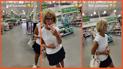 Woman schools Menards employee for not smiling for her, points out her ‘special effort’ to make him learn. But he allegedly gets fired