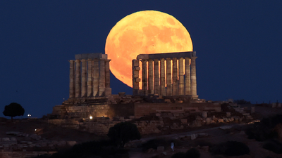 Catch an orange 'Buck Moon' rise tonight before a month of solar and lunar eclipses