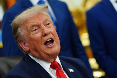 Trump says he was busy Wednesday morning watching Fauci plead the Fifth a whopping 111 times