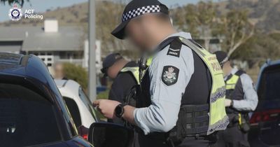 Items seized, alleged drug-driving detected during joint operation at Canberra prison