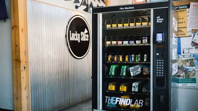 Think film is dead? This quirky new vending machine says otherwise, spitting out film, disposable cameras, and even compact cameras instead of snacks