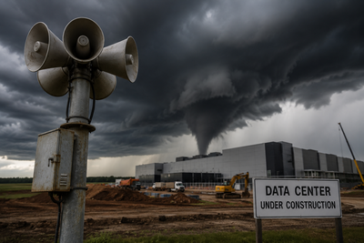 Indiana Tornado Sirens Knocked Out After Data Centre Cuts Power Ahead of Severe Storms
