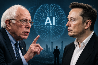 Bernie Sanders Challenges Elon Musk's 'Money Won't Matter' Claim With 5% Wealth Tax Demand