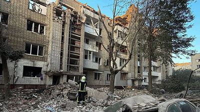 Zelenskyy warns of missile defence shortage after Russian strikes kill eight in Ukraine