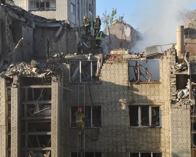 Nato ‘will take all necessary measures’ to defend territory after Russian missile crashes in Poland – as it happened
