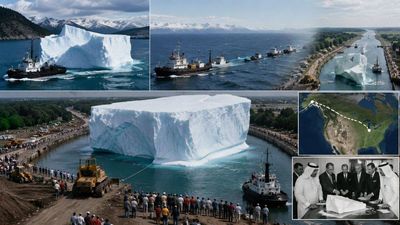 How a giant iceberg travelled from Alaska to Iowa in 1977 for Saudi Arabia's ambitious plan to turn Antarctic icebergs into a freshwater source