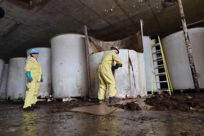 A town haunted by the smell of rotting fish for 20 years is finally getting some relief