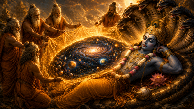 Did Ancient Sages Hide the Universe in Vishnu's Form?