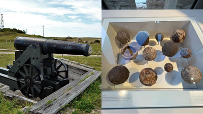A teenager stole five Civil War cannonballs from a historic Alabama fort and tried to fly home with them in a suitcase, but TSA caught the unusual haul