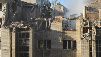 Russian missile crashes in Poland as Putin unleashes barrage across Ukraine, killing 8