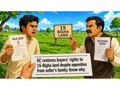 Property seller's family challenged 15-bigha land sale, authorities ordered cancellation of sale deed; Supreme Court restores buyer's right, says registered sale deed can't be discarded for these reasons
