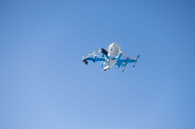 Investigation launched after Amazon drone crashes while delivering package