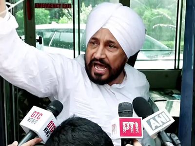 'All is well'? Charanjit Singh Channi conspicuous by his absence during Rahul's speech in Lok Sabha