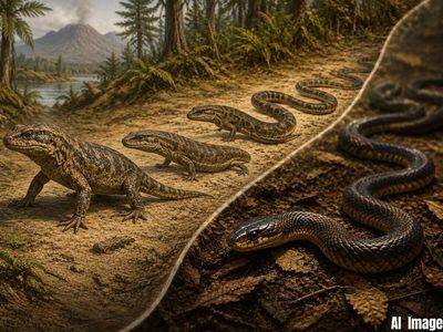 Snakes once had legs: Here's how they lost them 100 million years ago