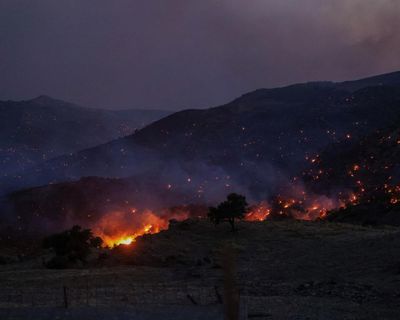 Race to extinguish blazes across Europe as fire weather breaks records