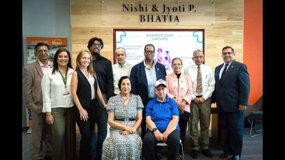 Indian-American couple announces graduate fellowship for University of Texas students, says it's 'simply an open door'
