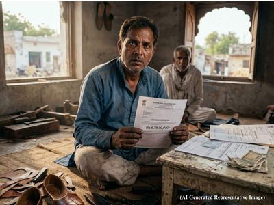 Rajasthan footwear artisan earning Rs 15,000 a month received Rs 6 cr tax notice: A fake TN export firm with Rs 6.7 crore GST due was registered using his PAN