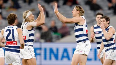 Cats claw into top six with topsy-turvy win over Pies
