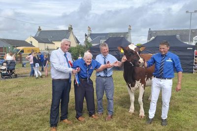 Former farmer Jackie, 99, takes centre stage on return to agricultural show
