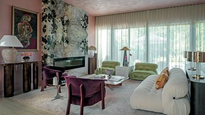 "He Said, 'This is The Most Beautiful Thing I've Ever Seen'" — How This Designer Turned a Plain New Build Into a Pink And Blue Wonderland