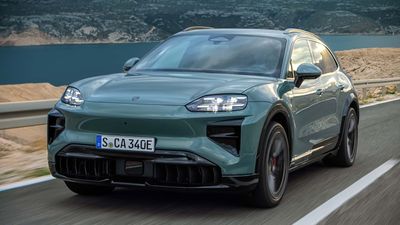 Porsche's 6,000-Pound Electric Cayenne Beats Supercars To 60 MPH