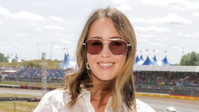 Rachel Stevens' batwing top is the surprisingly flattering partner for barrel-leg jeans