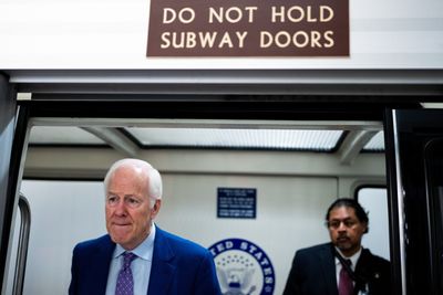 Cornyn won’t ‘cave’ on Blanche, he says