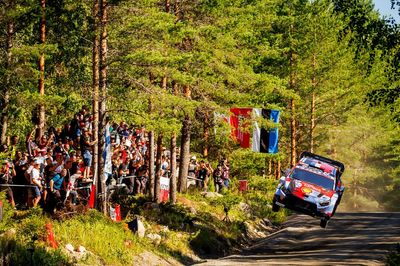 WRC Finland: Fourmaux leads Hyundai 1-2 after opening stage