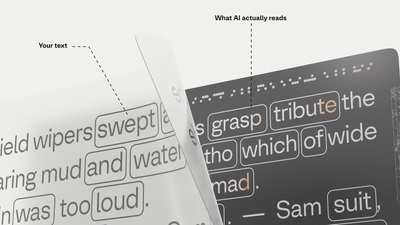 Type designers have created a free font that "poisons" AI