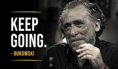 Quote of the day by Charles Bukowski: "Sometimes you climb out of bed in the morning and you think, I'm not..." — Inspiring life lessons on resilience, hope, perseverance, strength, self-belief, overcoming despair, and why your hardest mornings often reveal your greatest inner courage by the American poet and novelist