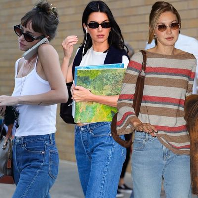 Styling Flip-Flops With Jeans Is Hailey Bieber's Thing—Other VIPs Wear These Summer Flats Trends Instead