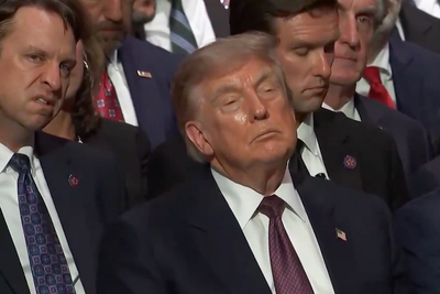Body Language Expert Decodes Expression of Guest Seated Near Trump Amid Viral Smell Rumours