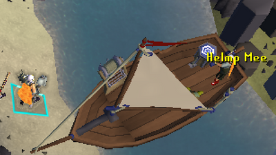 Old School RuneScape players are getting their boats stuck Suez Canal-style thanks to a narrow river in its new island: 'Helmp mee'