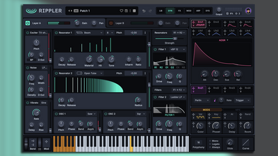 ReFX’s Rippler promises to “emulate acoustic instruments both real and imagined” with its advanced physical modelling engine