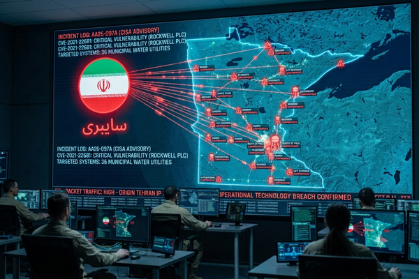 Iran-Linked Hackers Hit 36 Minnesota Water Systems, Human Workers Had To Save the Day