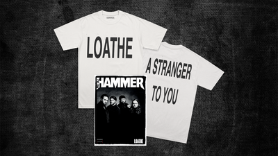 Get the new issue of Metal Hammer with an exclusive Loathe cover and t-shirt designed by bassist Feisal El-Khazragi