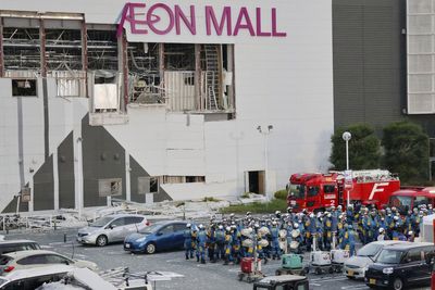 Death toll from southwestern Japan quake climbs to 34 as rescuers search damaged mall