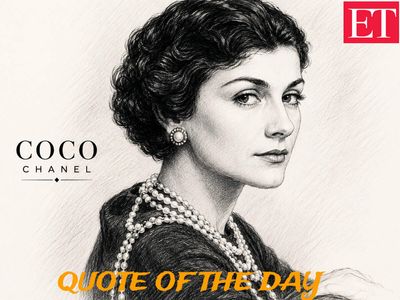 Quote of the day by Coco Chanel: 'Nature gives you the face you have at twenty; it is up to you to merit the face you have at...' - The iconic designer's classic life lesson on how your habits define your future