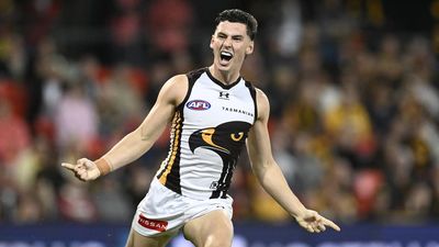 Young gun thriving as Hawks fly on and off the field
