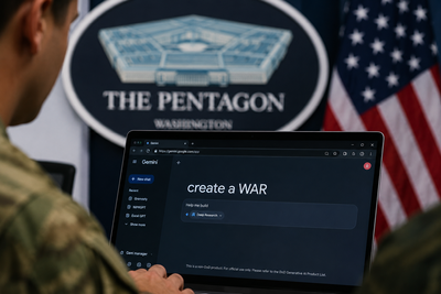 Pentagon AI Photo Showing Prompt To 'Create a War' Sparks Mass Panic Before Harmless Truth Revealed