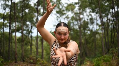 Stunning kookaburra dance lights up Garma Festival
